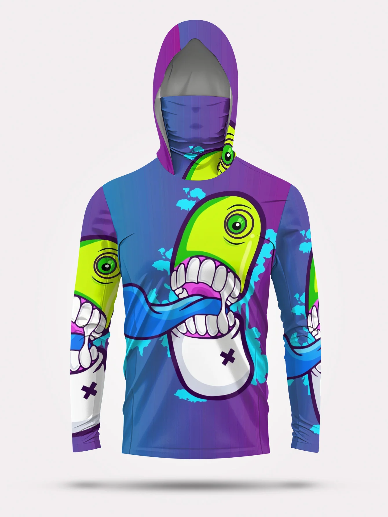 Sweat à capuche de pêche pour  - Fishing Mask Sun Protection avis et prix