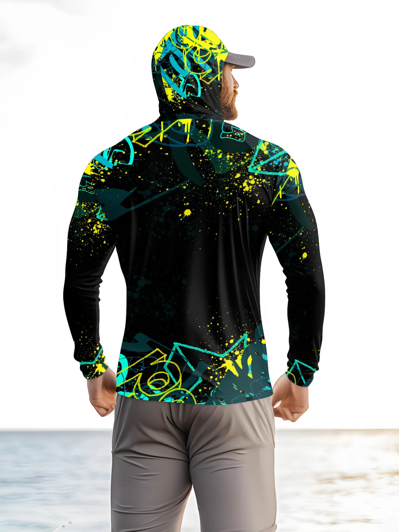 Sweat à capuche de pêche pour  - Fishing Mask Sun Protection avis et prix