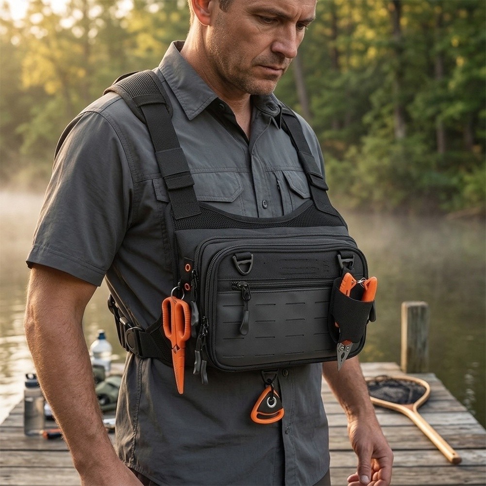 Sac à dos de pêche à la mouche - Fishing Vest avis et prix