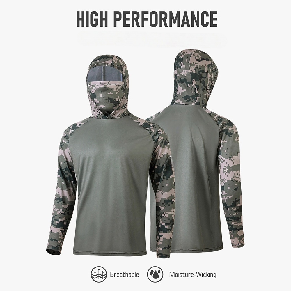 Vêtements de pêche MALFC pour  - Fishing Shirt Uv Protection avis et prix