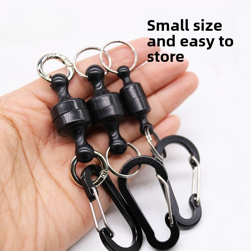 Clip à boucle magnétique noire - Fishing Gloves avis et prix