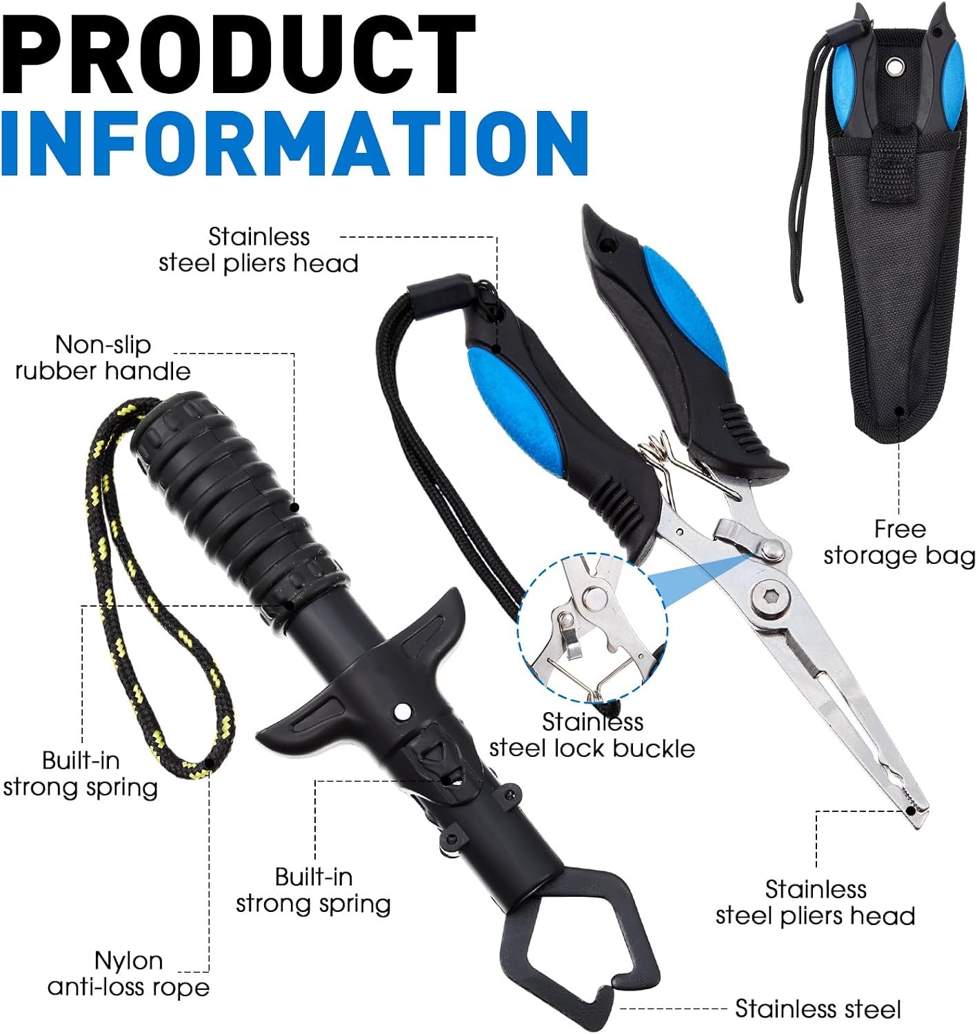 Ensemble d'outils de pêche mul - Fishing Gloves avis et prix